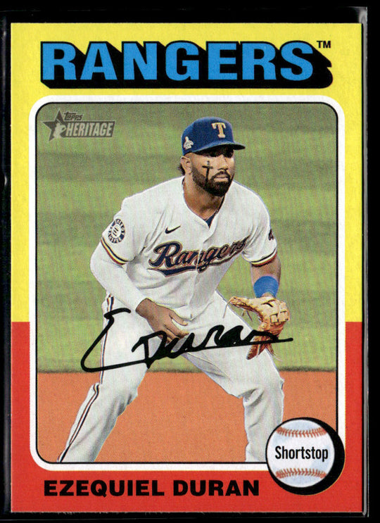 2024 Topps Heritage #588 Ezequiel Duran