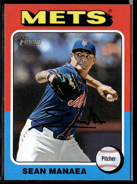 2024 Topps Heritage #570 Sean Manaea
