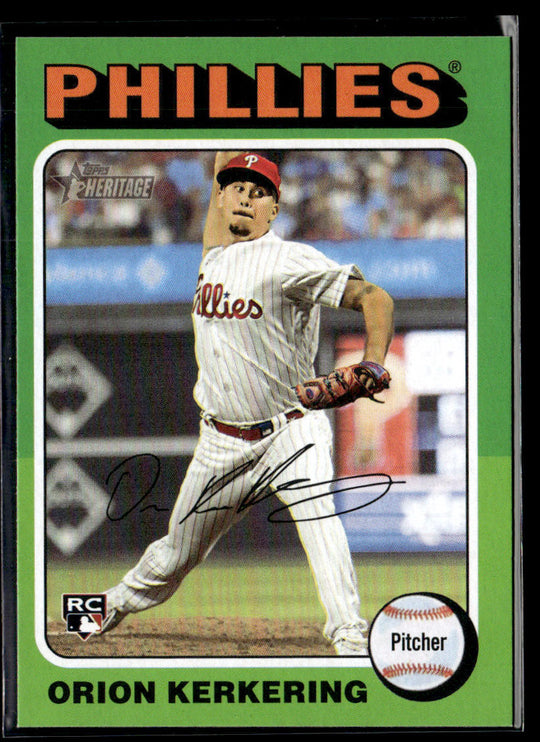 2024 Topps Heritage #669 Orion Kerkering