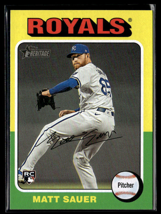 2024 Topps Heritage #659 Matt Sauer