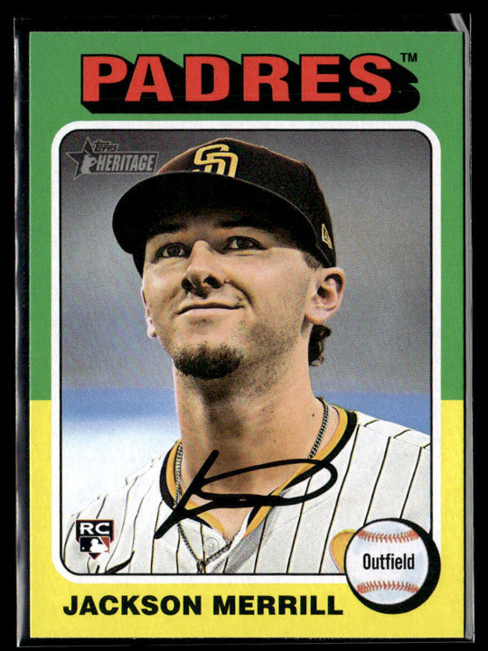 2024 Topps Heritage #689 Jackson Merrill