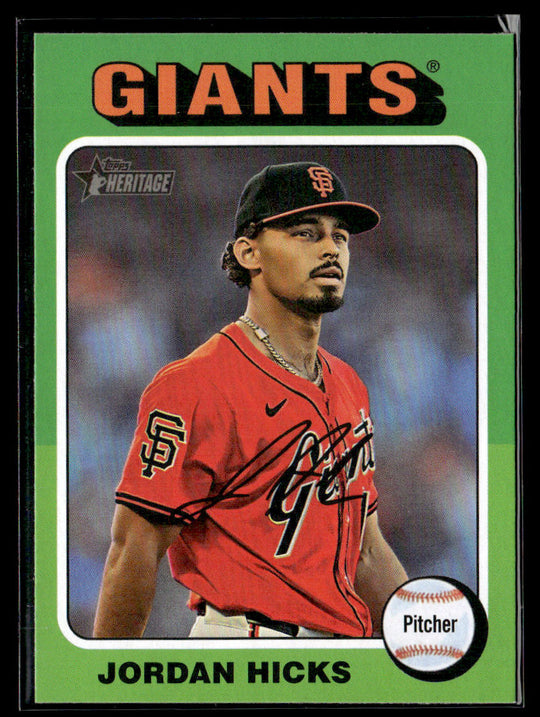 2024 Topps Heritage #525 Jordan Hicks