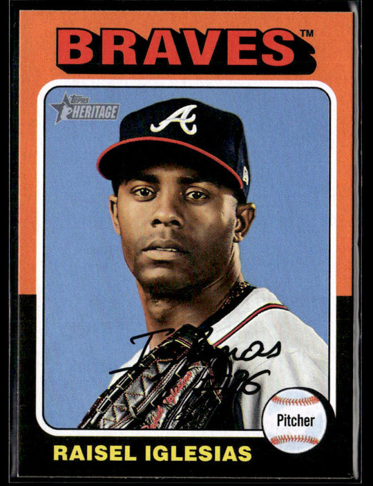2024 Topps Heritage #519 Raisel Iglesias