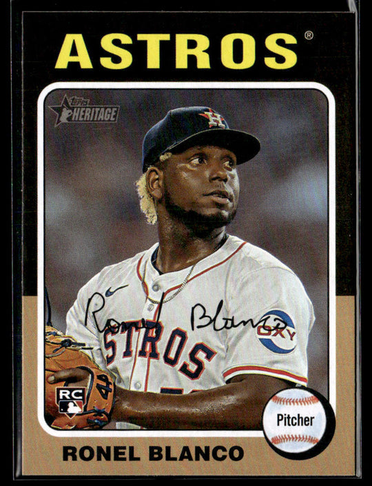 2024 Topps Heritage #612 Ronel Blanco