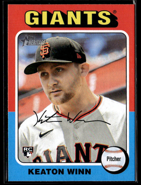 2024 Topps Heritage #695 Keaton Winn