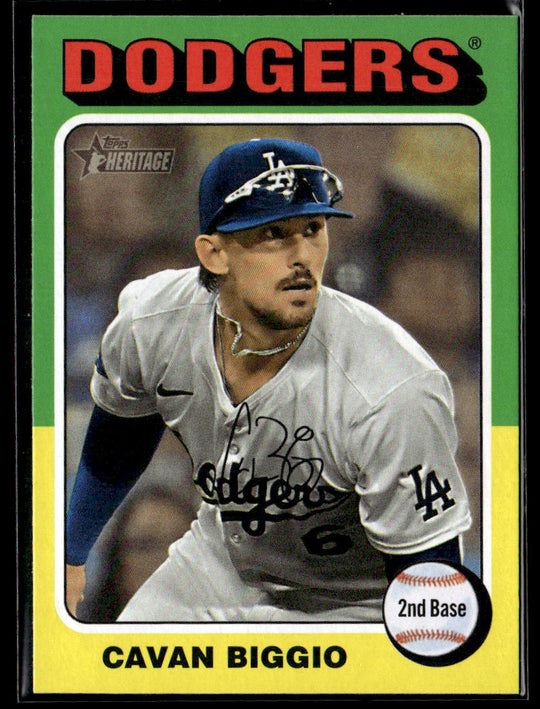 2024 Topps Heritage #521 Cavan Biggio