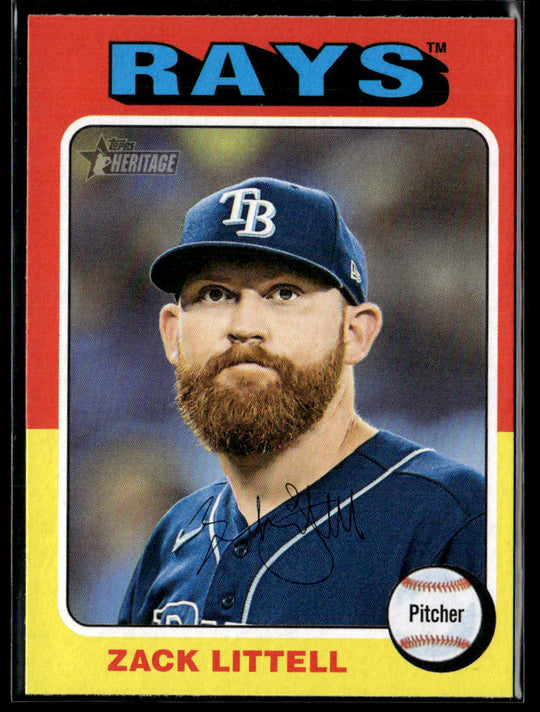 2024 Topps Heritage #713 Zack Littell