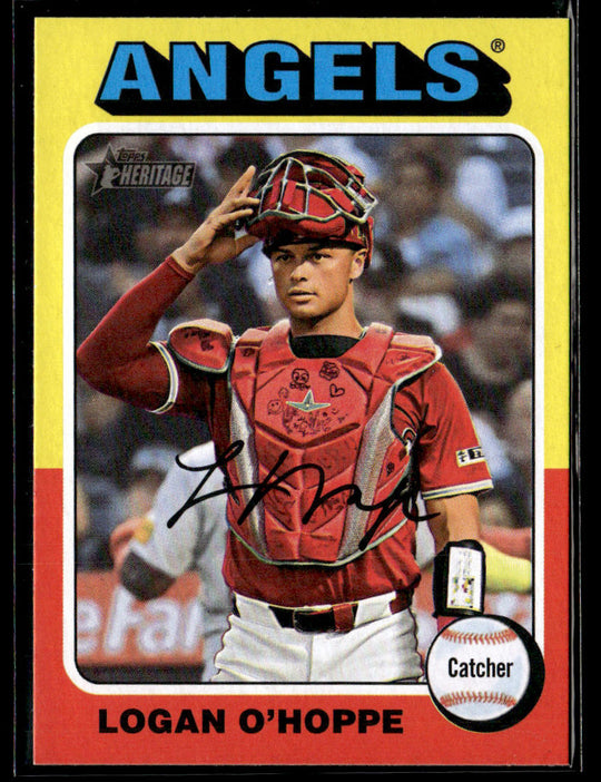 2024 Topps Heritage #657 Logan O'Hoppe