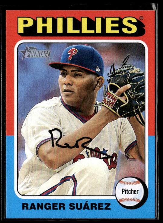 2024 Topps Heritage #685 Ranger Suárez