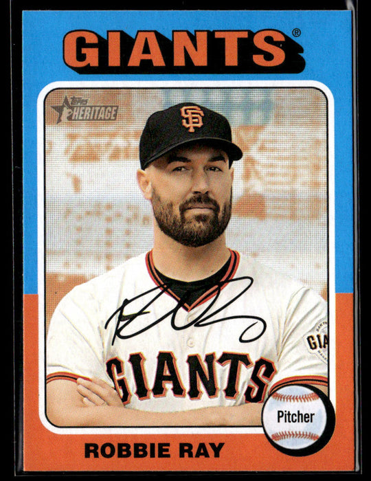 2024 Topps Heritage #585 Robbie Ray