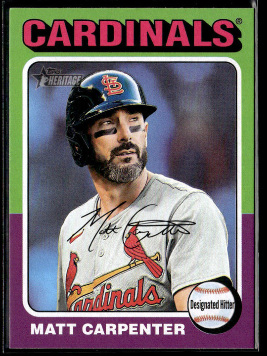 2024 Topps Heritage #589 Matt Carpenter