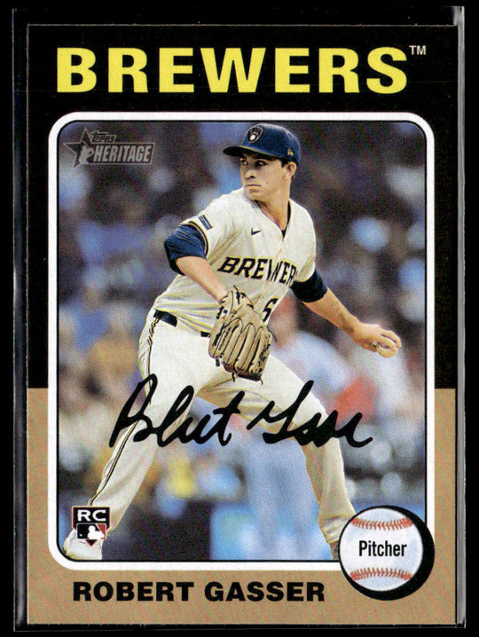 2024 Topps Heritage #688 Robert Gasser