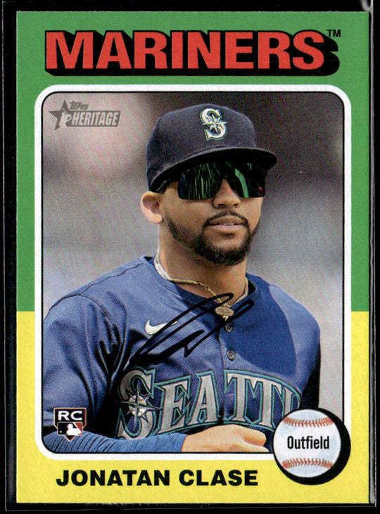 2024 Topps Heritage #639 Jonatan Clase