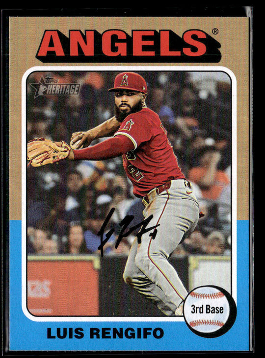 2024 Topps Heritage #665 Luis Rengifo