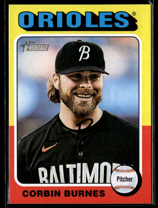 2024 Topps Heritage #504 Corbin Burnes