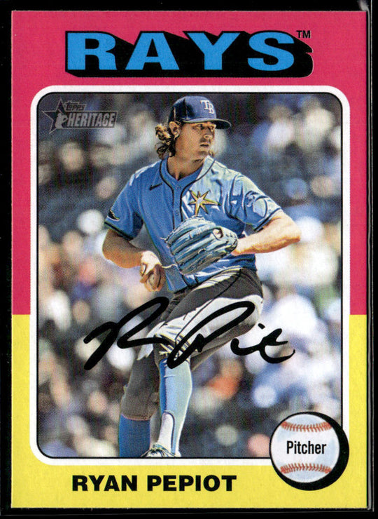 2024 Topps Heritage #668 Ryan Pepiot