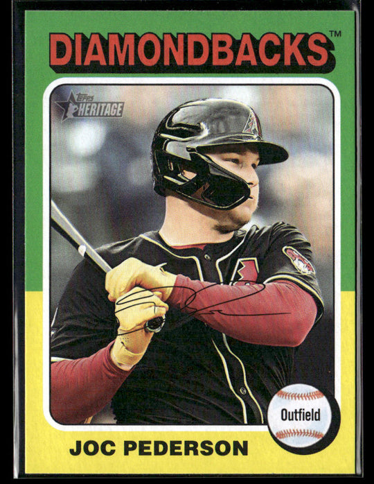 2024 Topps Heritage #595 Joc Pederson