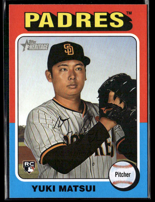 2024 Topps Heritage #509 Yuki Matsui