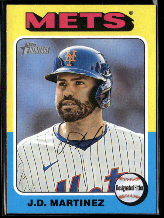 2024 Topps Heritage #528 J.D. Martinez