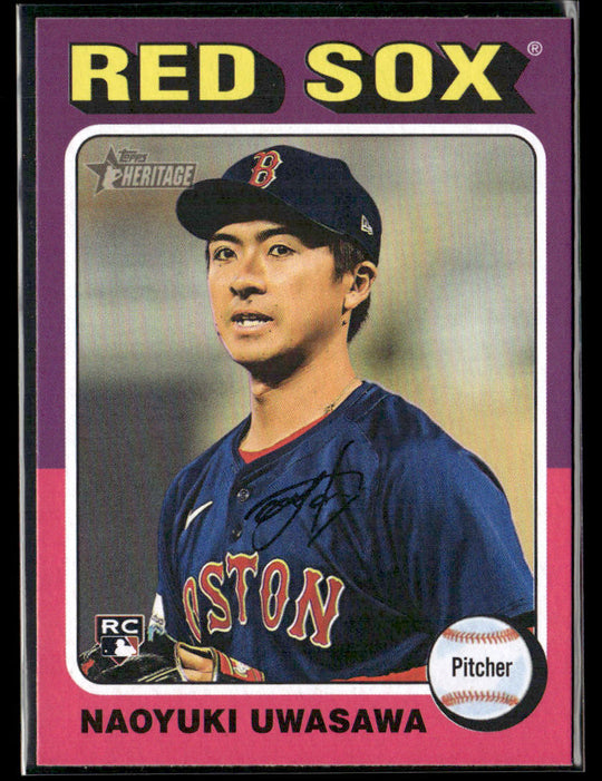 2024 Topps Heritage #651 Naoyuki Uwasawa
