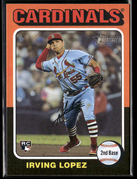 2024 Topps Heritage #634 Irving Lopez