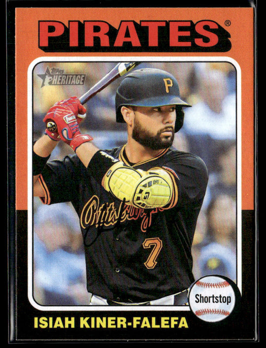 2024 Topps Heritage #582 Isiah Kiner-Falefa