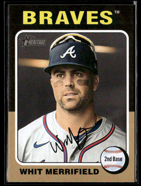 2024 Topps Heritage #597 Whit Merrifield