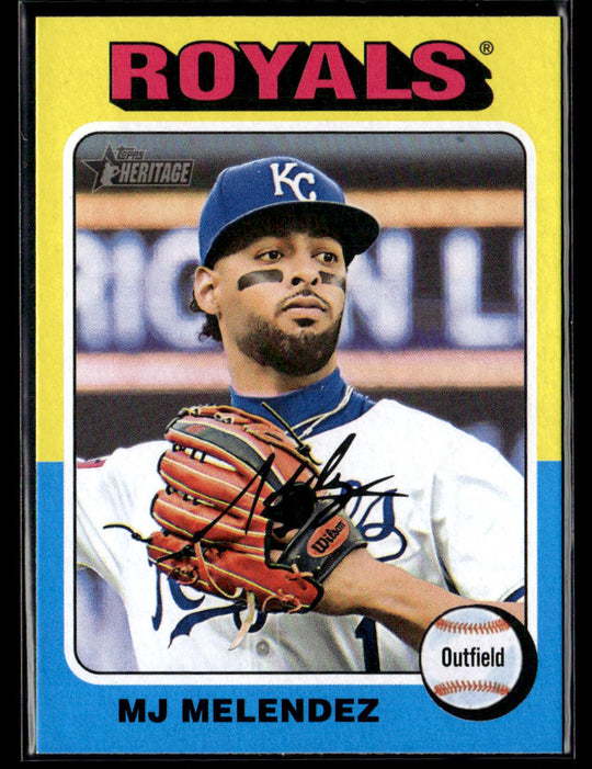 2024 Topps Heritage #697 MJ Melendez