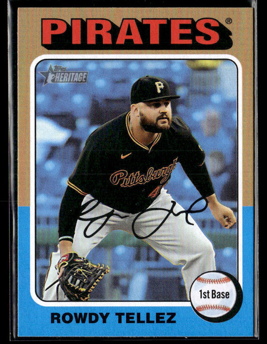 2024 Topps Heritage #522 Rowdy Tellez
