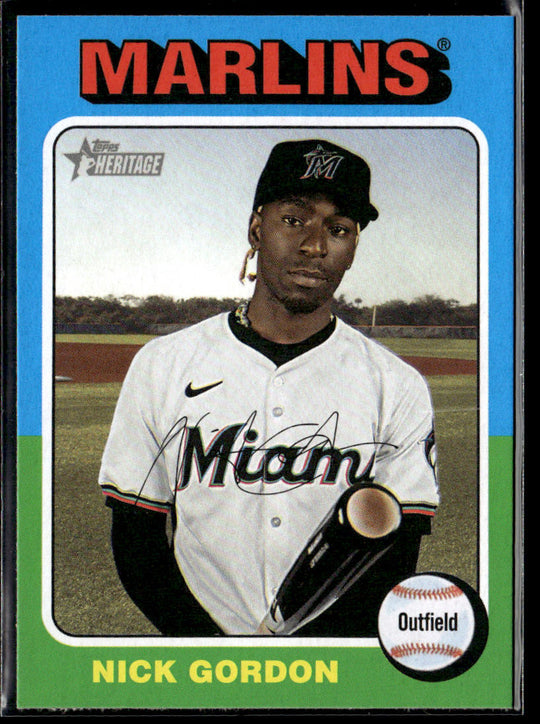 2024 Topps Heritage #559 Nick Gordon