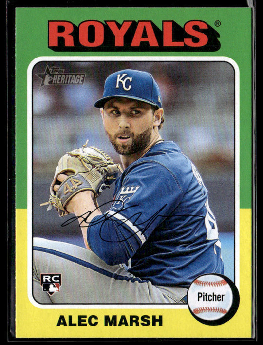 2024 Topps Heritage #683 Alec Marsh