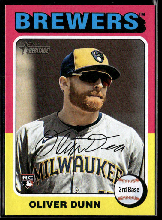 2024 Topps Heritage #653 Oliver Dunn