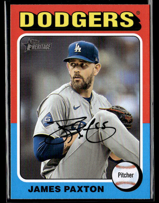 2024 Topps Heritage #610 James Paxton