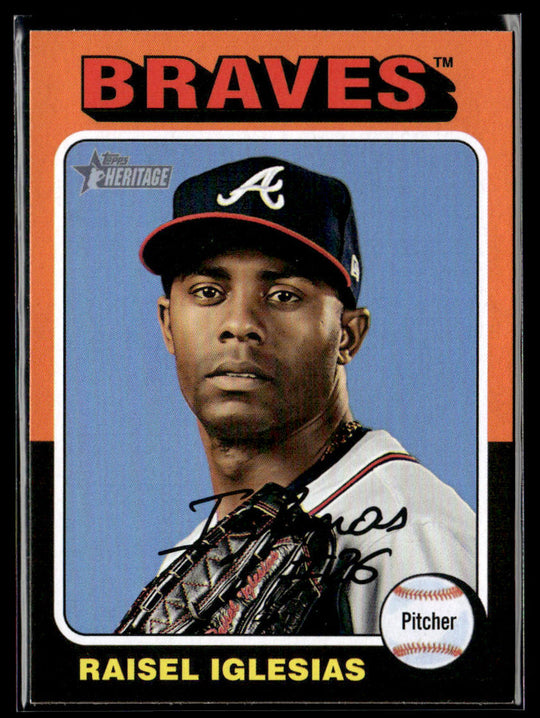 2024 Topps Heritage #519 Raisel Iglesias