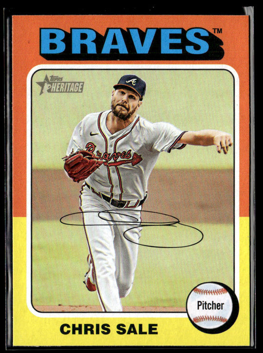 2024 Topps Heritage #515 Chris Sale