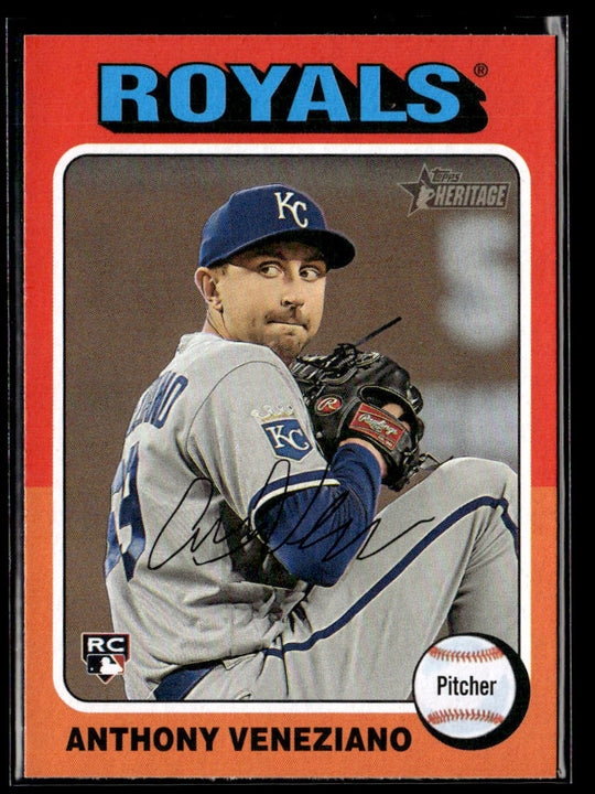 2024 Topps Heritage #602 Anthony Veneziano