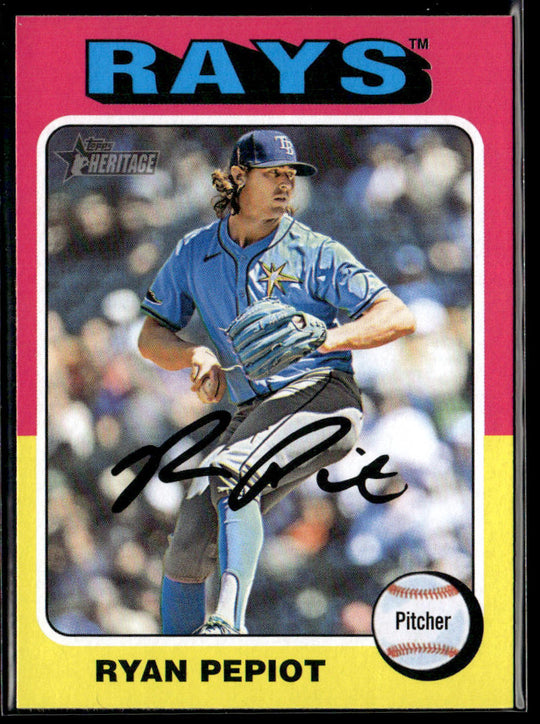 2024 Topps Heritage #668 Ryan Pepiot