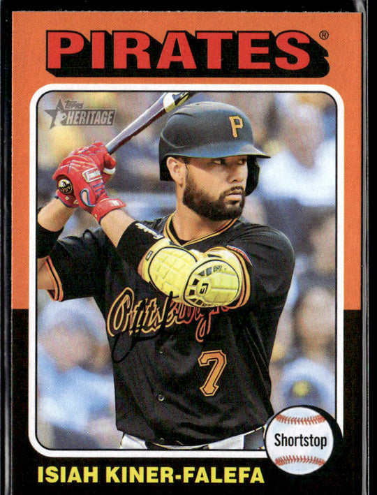 2024 Topps Heritage #582 Isiah Kiner-Falefa