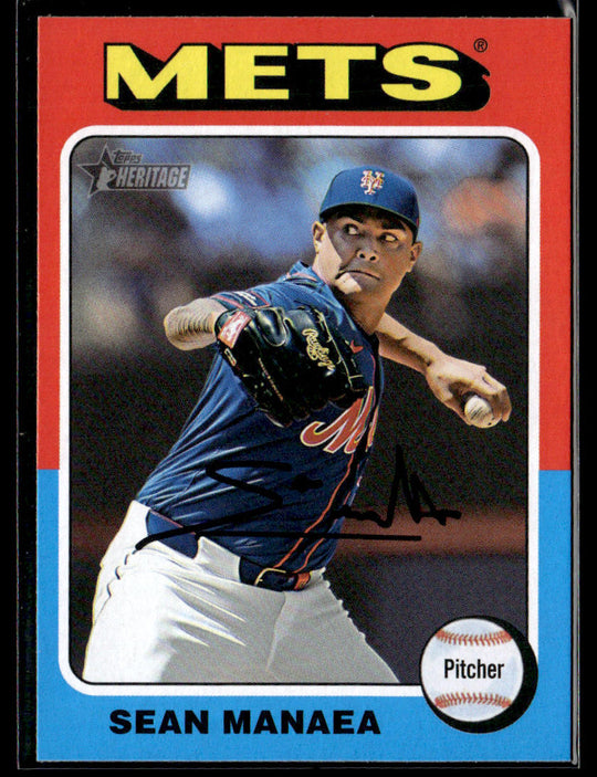 2024 Topps Heritage #570 Sean Manaea