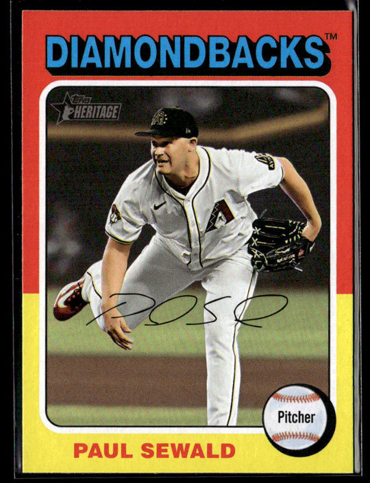 2024 Topps Heritage #524 Paul Sewald