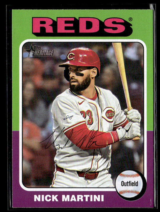 2024 Topps Heritage #591 Nick Martini
