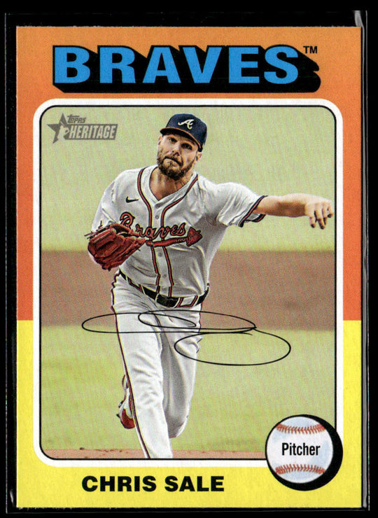 2024 Topps Heritage #515 Chris Sale