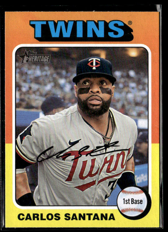 2024 Topps Heritage #663 Carlos Santana