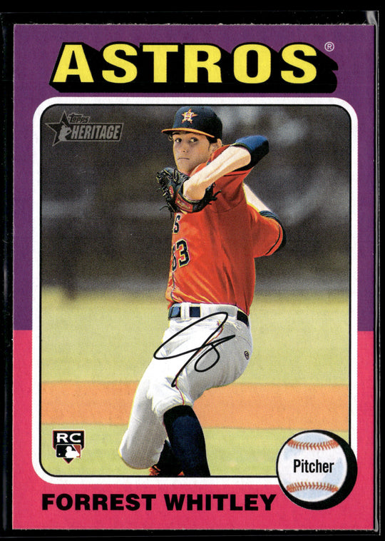 2024 Topps Heritage #636 Forrest Whitley