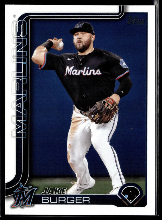 2025 Topps #330 Jake Burger
