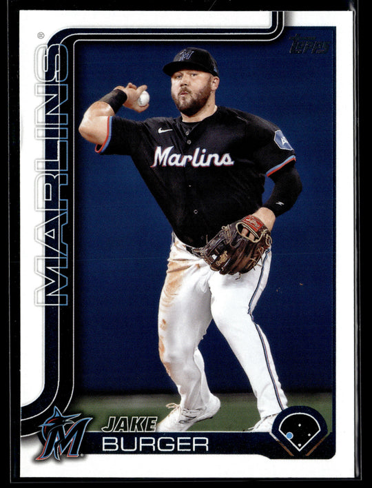 2025 Topps #330 Jake Burger