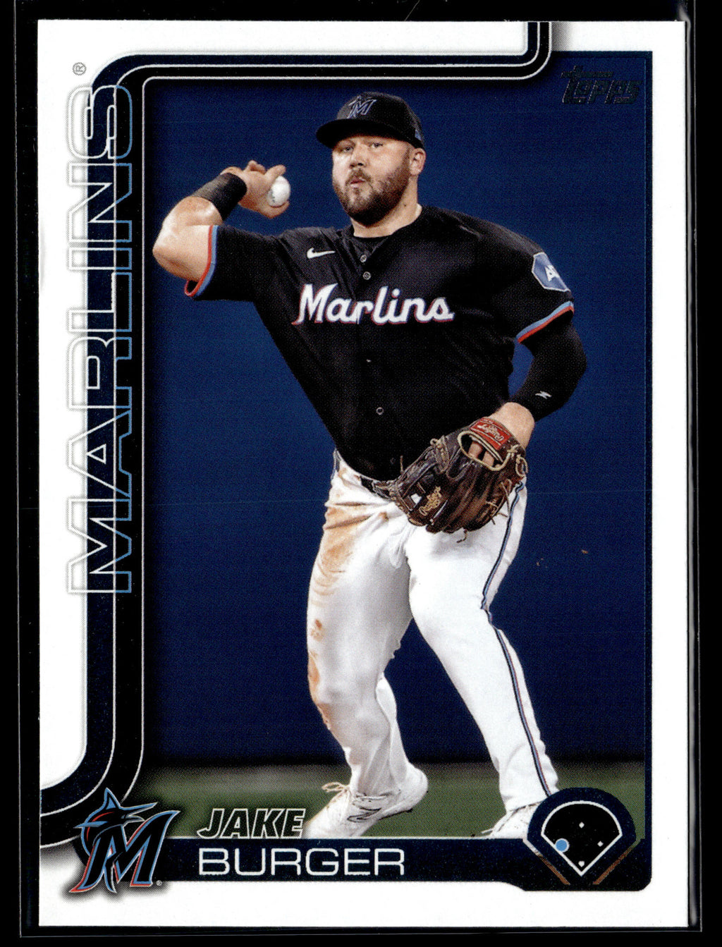 2025 Topps #330 Jake Burger