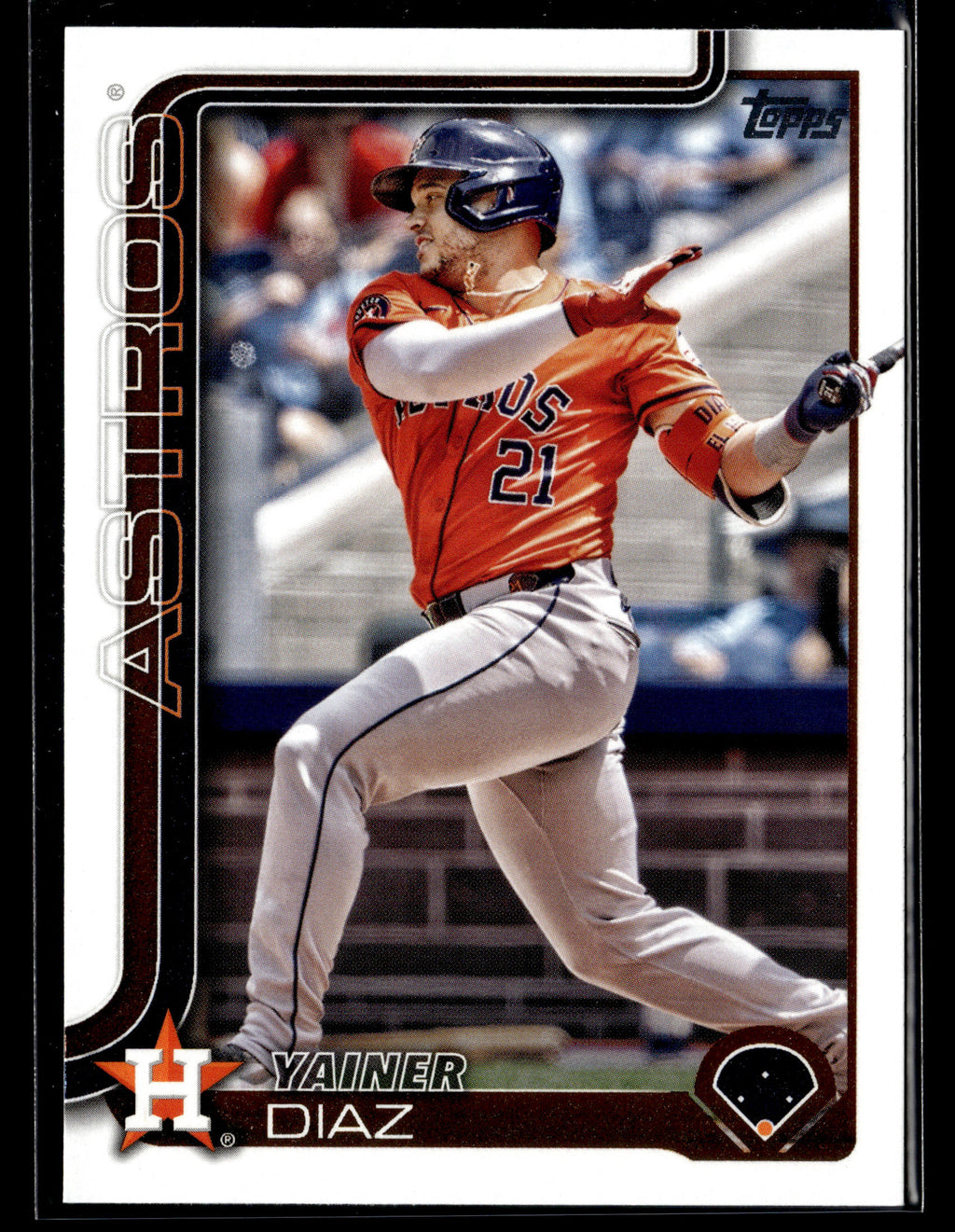 2025 Topps #299 Yainer Diaz