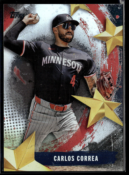2025 Topps #SMLB-28 Carlos Correa Stars of MLB