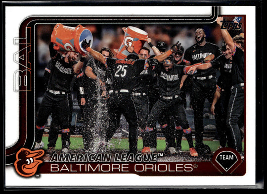 2025 Topps #170 Baltimore Orioles